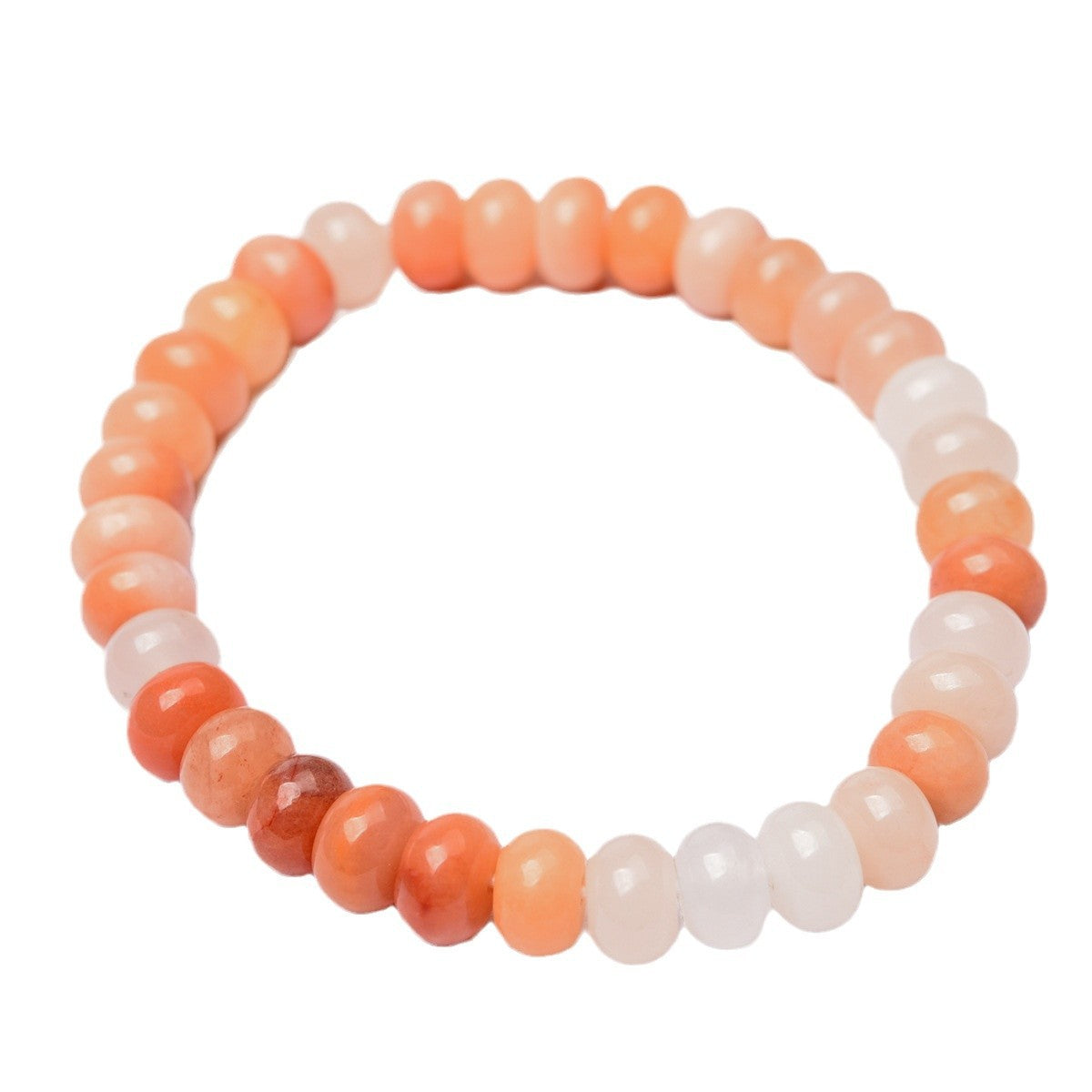 Wholesale  6mm natural stone abacus beads bracelet